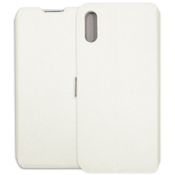 Huawei Y6 Pro (2019) Case - Wallet Book - white