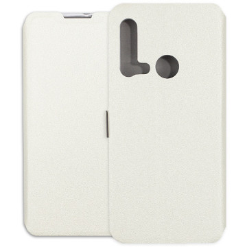 Huawei P20 Lite (2019) Case - Wallet Book - white