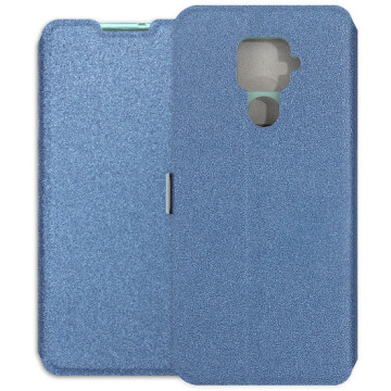 Huawei Mate 30 Lite Case - Wallet Book - navy blue