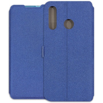 Huawei P30 Lite New Edition Case - Soft Wallet Book - navy blue