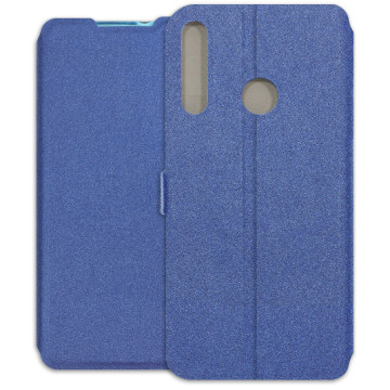 Huawei P40 Lite E Case - Wallet Book - navy blue