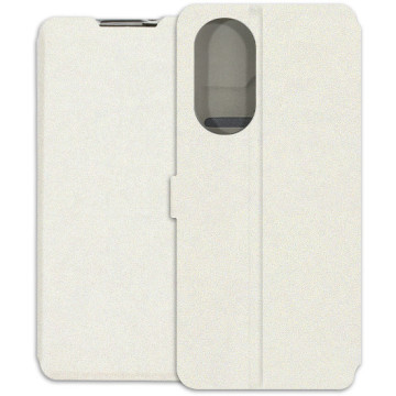 Honor 50 Case - Wallet Book - white