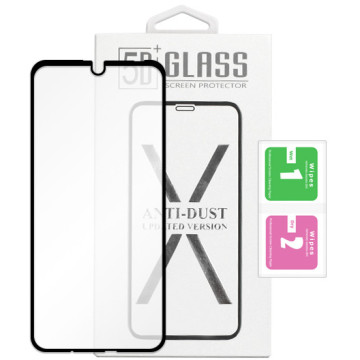 Honor 10 Lite - tempered glass 5D Full Glue - black