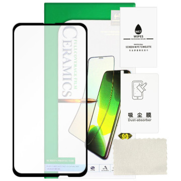 Honor 9X Pro - tempered glass Ceramic 9D Full Glue - black