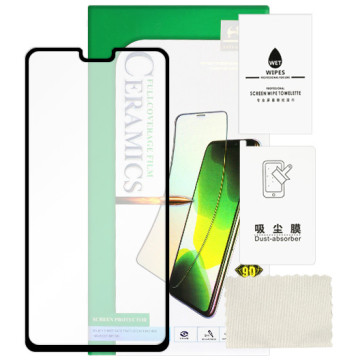 Honor 9X Lite - tempered glass Ceramic 9D Full Glue - black