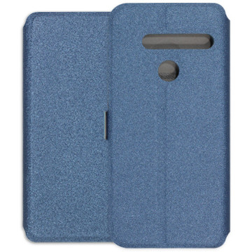LG G8 ThinQ Case - Wallet Book - navy blue