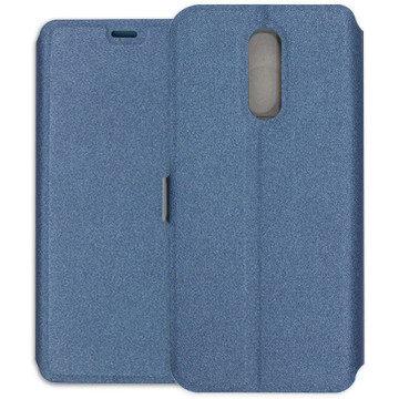 LG K40 Case - Wallet Book - navy blue