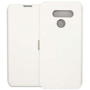 LG K50 Case - Wallet Book - white