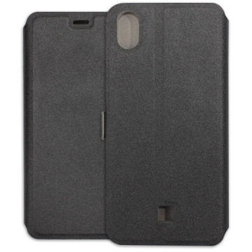 LG K20 Case - Wallet Book - black