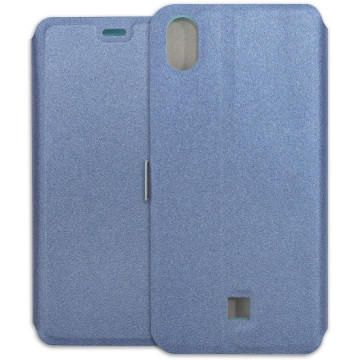 LG K20 Case - Wallet Book - navy blue