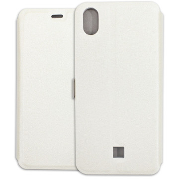 LG K20 Case - Wallet Book - white