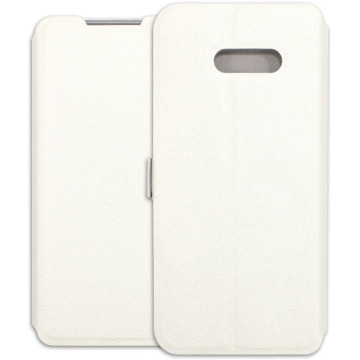LG G8x ThinQ Case - Wallet Book - white