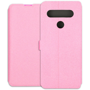 LG K61 Case - Wallet Book - pink