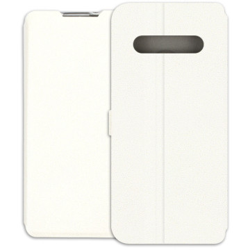 LG V60 ThinQ Case - Wallet Book - white