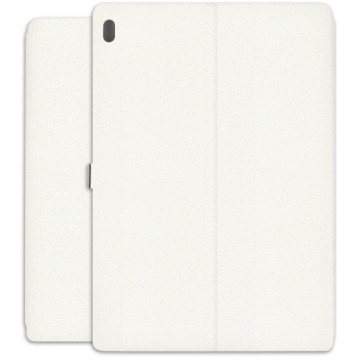 Lenovo Tab P10 Case - Wallet Book - white