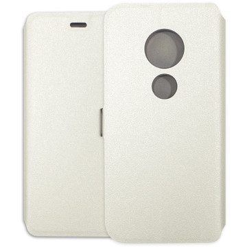 Motorola Moto G7 Play Case - Wallet Book - white