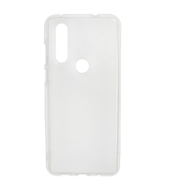 Motorola One Action Case - FLEXmat Case - white