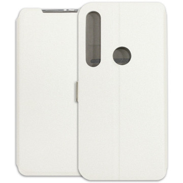 Motorola Moto G8 Plus Case - Wallet Book - white