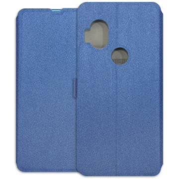 Motorola One Hyper Case - Wallet Book - navy blue