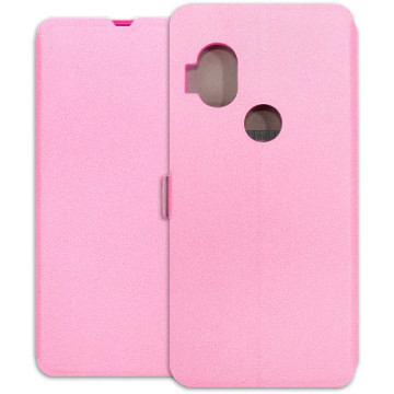 Motorola One Hyper Case - Wallet Book - pink