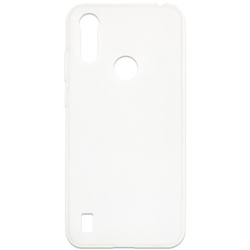 Motorola Moto E6s Case - FLEXmat Case - white