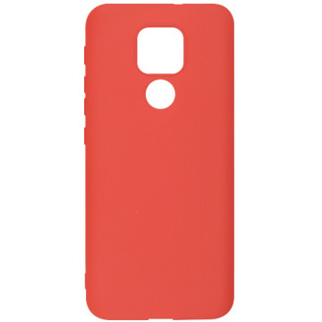 Motorola Moto E7 Plus Case - Soft Flex - red