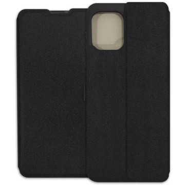 Motorola Moto G100 Case - Soft Wallet Book - black