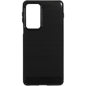Motorola Edge 20 Pro Case - Forcell Carbon - black