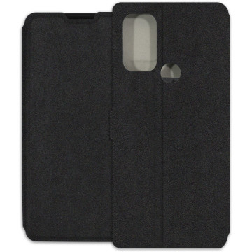 Motorola Moto G60S Case - Soft Wallet Book - black