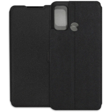 Motorola Moto G60 Case - Soft Wallet Book - black