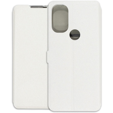 Motorola Moto G71 5G Case - Wallet Book - white