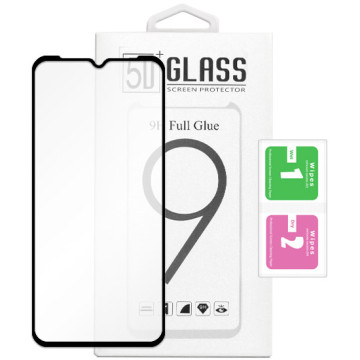 Motorola Moto E7 Plus - tempered glass 5D Full Glue - black