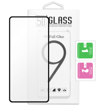 Motorola Edge 20 Pro - tempered glass 5D Full Glue - black