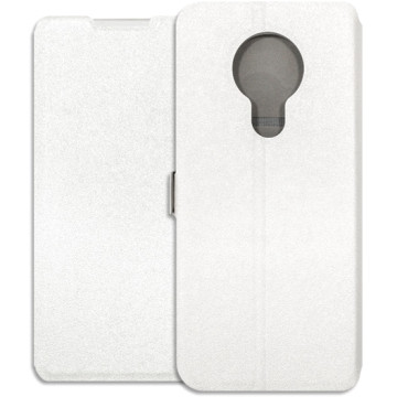 Nokia 5.3 Case - Wallet Book - white