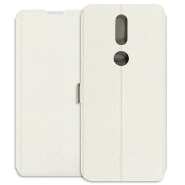 Nokia 2.4 Case - Wallet Book - white