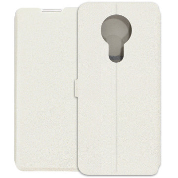Nokia 3.4 Case - Wallet Book - white