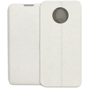 Nokia G50 Case - Wallet Book - white