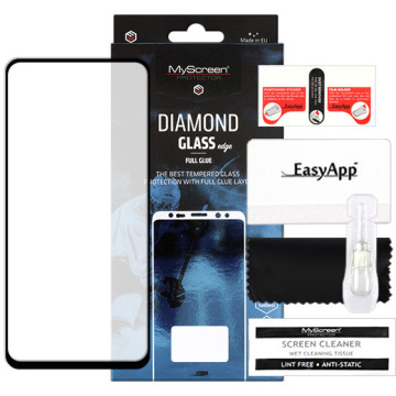 Nokia 3.4 - tempered glass MyScreen Protector Diamond Glass Edge Full Glue - black