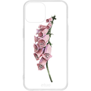 Case - casey Crystal Design - Pink plant