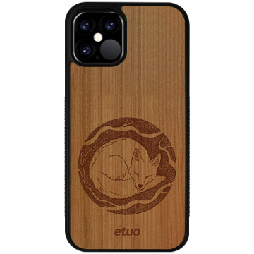 Wood Case - cherry - Mrs Ostrovia fox