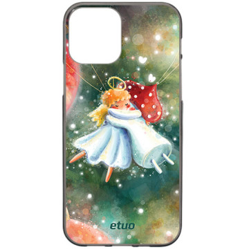 Etui na telefon - casey Design Case - Merry Christmas - Anna Maria Draws Christmas baubles - black