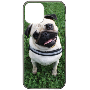 Phone case - casey Design Case - Funny Animals - Funny Pug - black