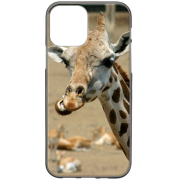 Phone case - casey Design Case - Funny Animals - Funny Giraffe - black