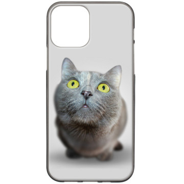 Phone case - casey Design Case - Funny Animals - Funny cat - black