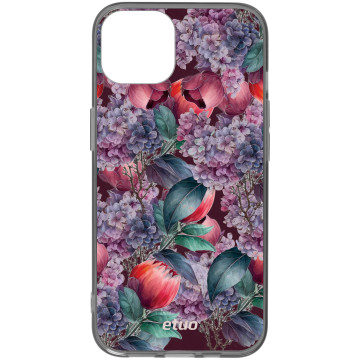 Etui na telefon - casey Design Case - Bloom & Buzz - Summer Flowers - black