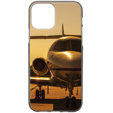 Phone case - casey Design Case - Gift for boyfriend - Airplane at the airport - black