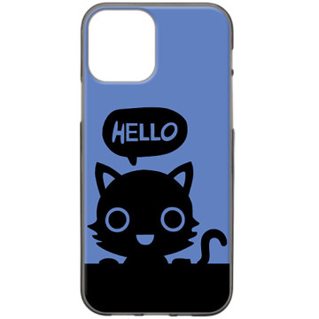 Phone case - casey Design Case - Case with cat - Hello kitty - black