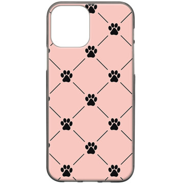 Phone case - casey Design Case - Case with cat - Cat feet - black