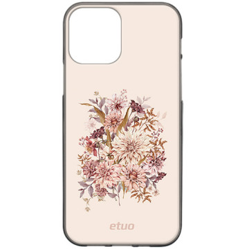 Etui na telefon - casey Design Case - Flora - Kasiags Flora Aesthetic - black