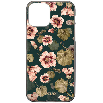 Etui na telefon - casey Design Case - Flora - Kasiags Flora Dark Pattern - black